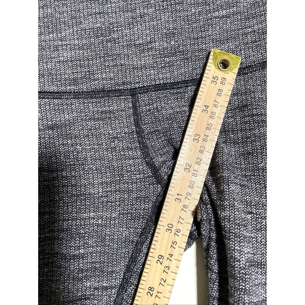Lululemon Wunder Under Pant Hi-Rise 31" Luon Variegated Knit Heathered Black 4 - Picture 6 of 8